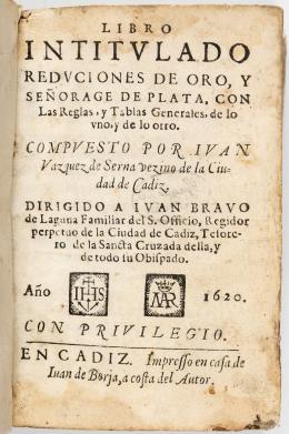 49   -  Vazquez: reducción de oro, 1620