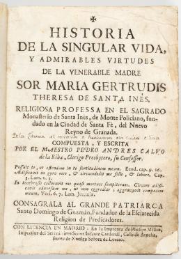 51   -  Vida de sor María Gertrudis [1752]