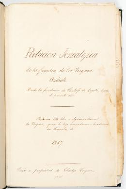 52   -  Genealogía Vergara Ascarate, 1857