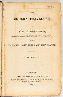 154   -  El viajero moderno: Colombia, 1825