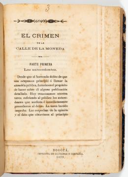 33   -  Miscelánea literaria Bogotá c 1890
