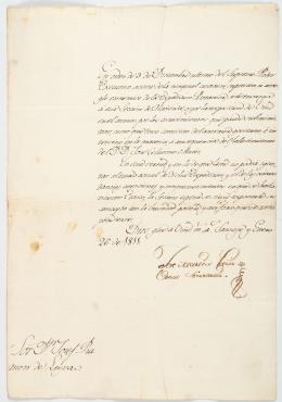 181   -  Leyva sobre muerte de Mutis, 1811