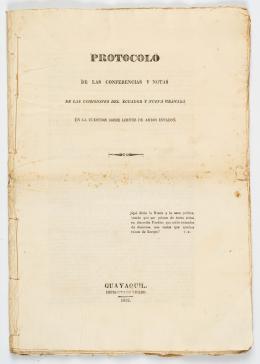 55   -  Límites Ecuador y N. Granada, 1832