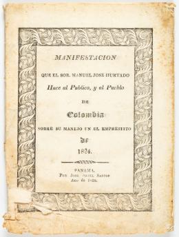 170   -  Empréstito Colombia, Hurtado, 1828