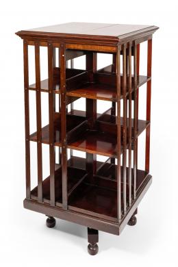 13   -  Librero giratorio en madera maciza