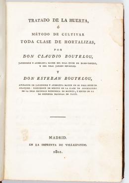 15   -  Tratado de la huerta, 1801