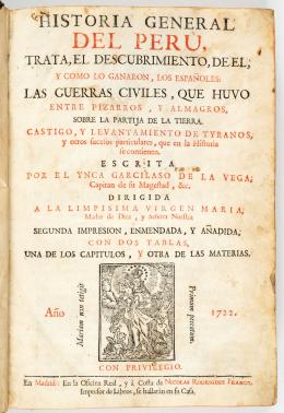 203   -  Historia general del Perú, 1722-23