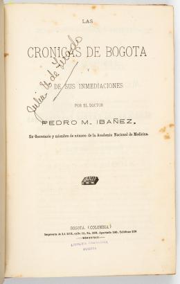 54   -  Bogotá-inmediaciones. Plano Bogotá