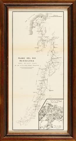 133   -  Mapa del Río Magdalena