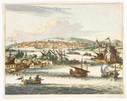 125   -  Vista Cartagena Montanus, 1671