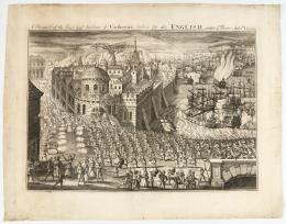 128   -  Grabado "toma Cartagena" Vernon