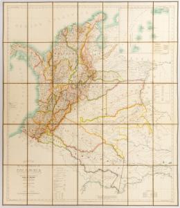131   -  Mapa de Colombia, 1939
