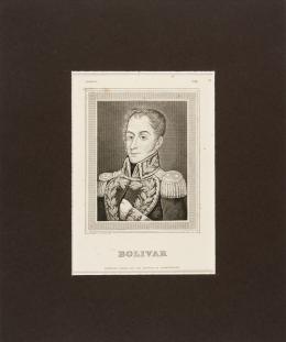 110   -  Grabado Bolívar Gottschick c. 1835