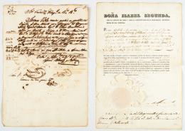 191   -  Título capitán Recarey, Cuba, 1853