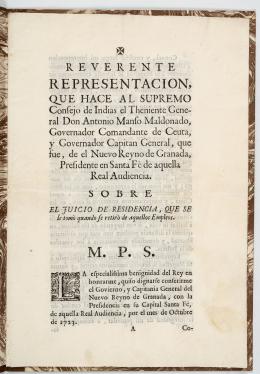 47   -  Juicio Antonio Manso, 1734