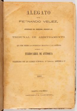 79   -  Alegato ferrocarril de Antioquia