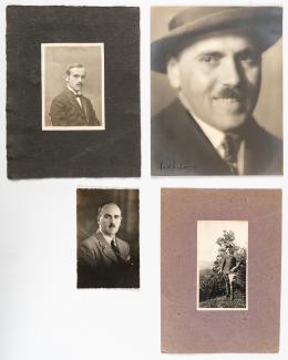 106   -  4 fotografías Karl Brunner