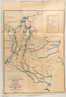 132   -  Vía navegables de Colombia, 1937