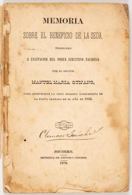 84   -  Memoria beneficio de la seda, 1870