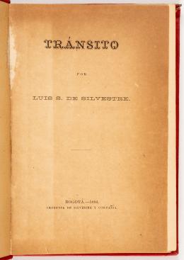 40   -  Tránsito. Silvestre: Bogotá, 1886