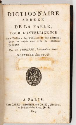 47   -  Diccionario abreviado artes, 1817