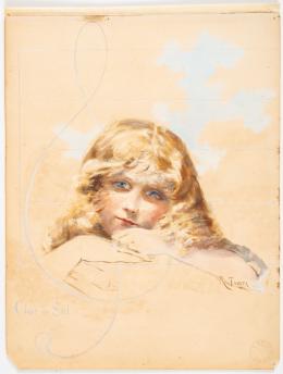 8   -  Tavera: Niña clave de sol 1900