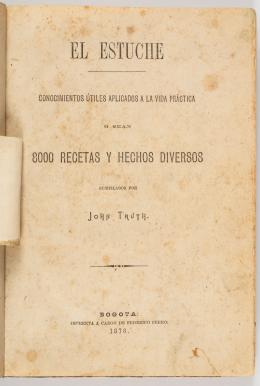 91   -  El estuche Bogotá 1878