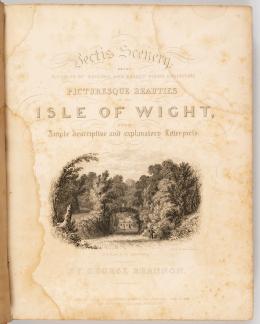 128   -  Vistas de la Isla de Wight, 1845