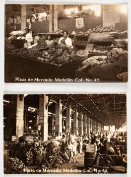 119   -  Postales plaza mercado Medellín