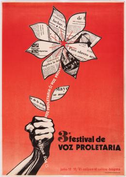 150   -  Cartel festival voz proletaria