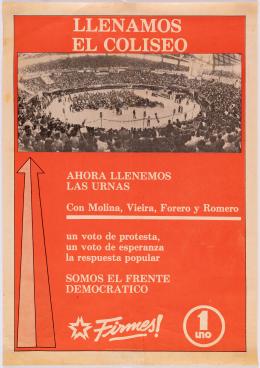 157   -  Carteles Frente Democratico