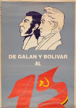 147   -  Cartel Galán y Bolívar