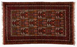 104   -  Alfombra Kilim artesanal de tejido plano