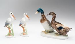 122   -  Porcelanas de aves . De Willy Zûgel y Fritz Heidenreich para Rosenthal
