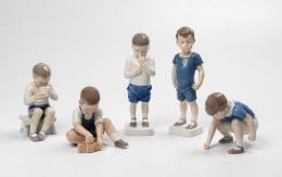 123   -  Niños en la escuela. Bing & Grøndahl (B&G)