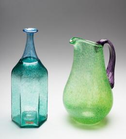 144   -  Botella y jarra. Kosta Boda