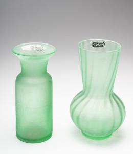 156   -  Jarrones. De Seguso para Vetri d ́arte