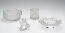 58   -  Piezas en cristal. Lalique . 