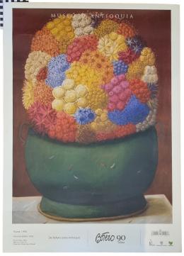 37   -  Botero 90 años - Flores. 