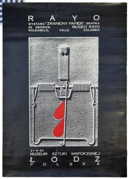 43   -  Omar Rayo - Zraniony Papier (Papel Herido). 