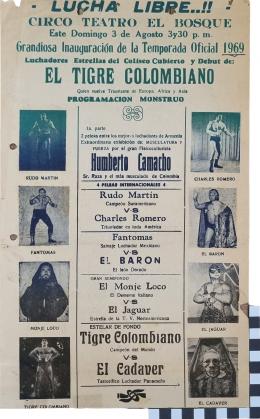 98   -  Lucha libre Circo Teatro El Bosque. 