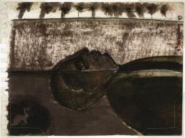 32   -  Boceto La isla del conejo de la suerte. 1993. 