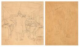 86   -  [Interior Tranvía o "Nemesías] - [Pedro Nel Ospina y La patria]. ca. 1924. 