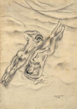 74   -  [Figuras yacentes]. 1938. 