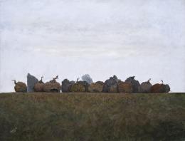 43   -  Moon white sky / Cielo blanco de luna. 1993. 