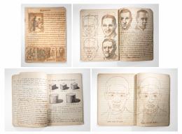 45   -  Manual de dibujo manuscrito. sin fecha. 