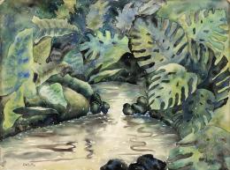 59   -  [Paisaje fluvial]. [década de 1970]. 