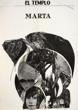 124   -  Gustavo Zalamea Argentina 1951 - Brasil, 2011. El templo, Marta, 1984