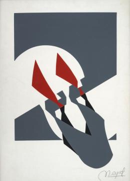 46   -  Edgar Negret Colombia, 1920 - 2012. Sin título, sin fecha