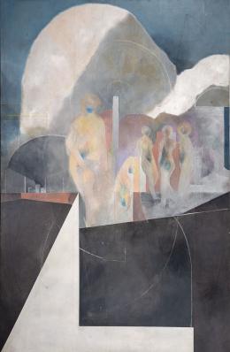 40   -  <p><span class="description">Gustavo Zalamea: [Plaza], [1991].</span></p>